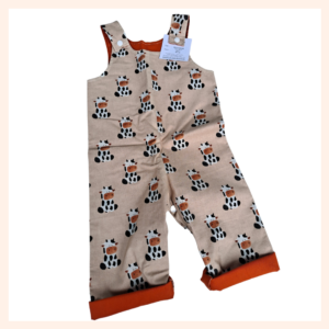 Sitting Cows Reversible Overalls